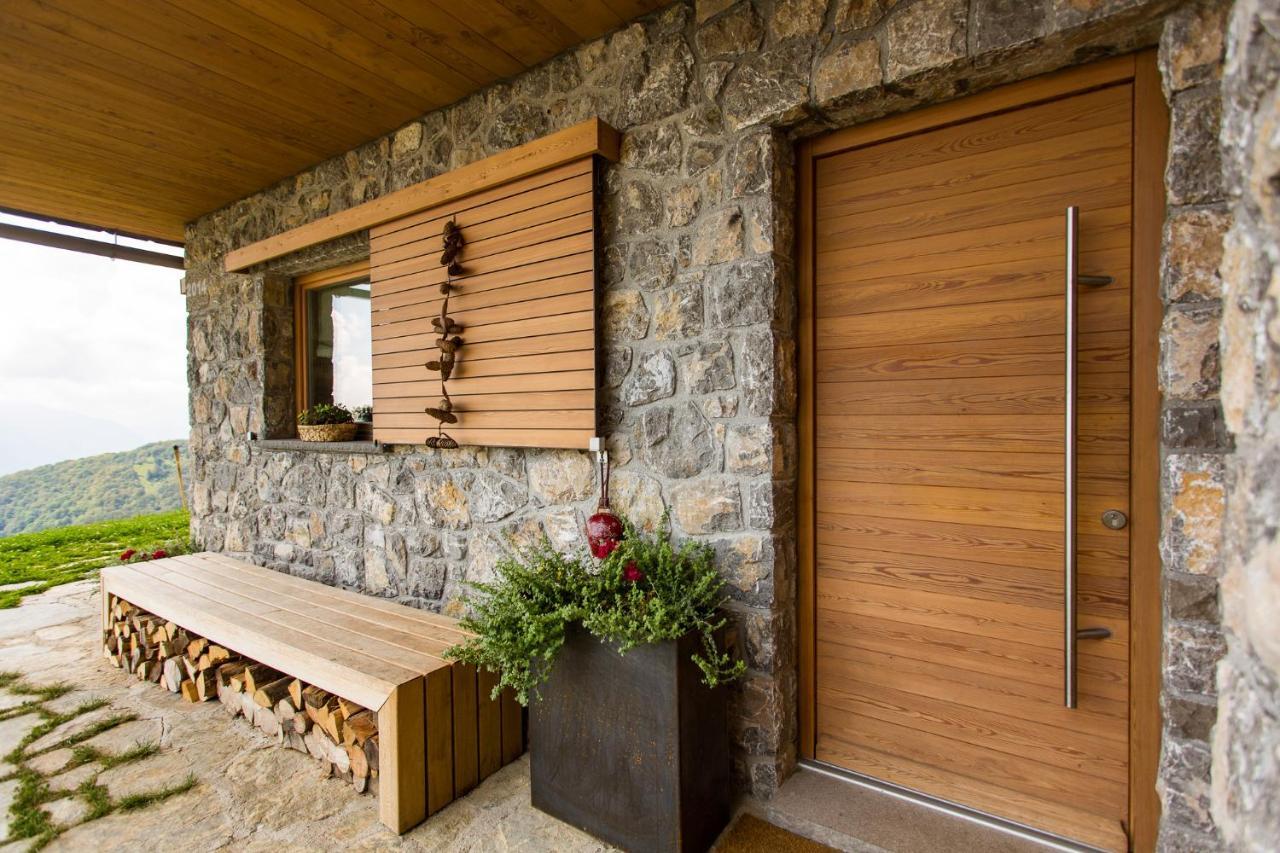 Eco Chalet Astramontana Tolmin Eksteriør bilde