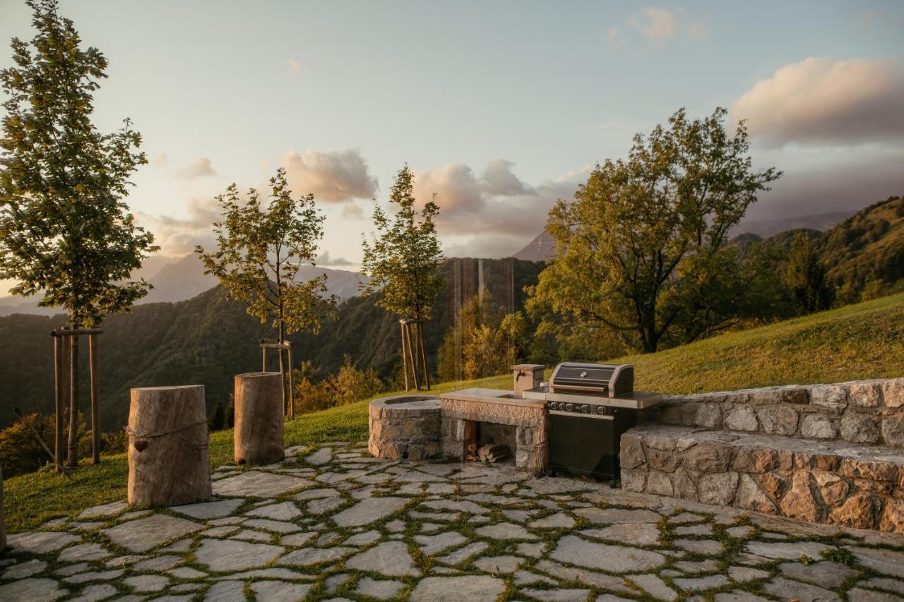 Eco Chalet Astramontana Tolmin Eksteriør bilde