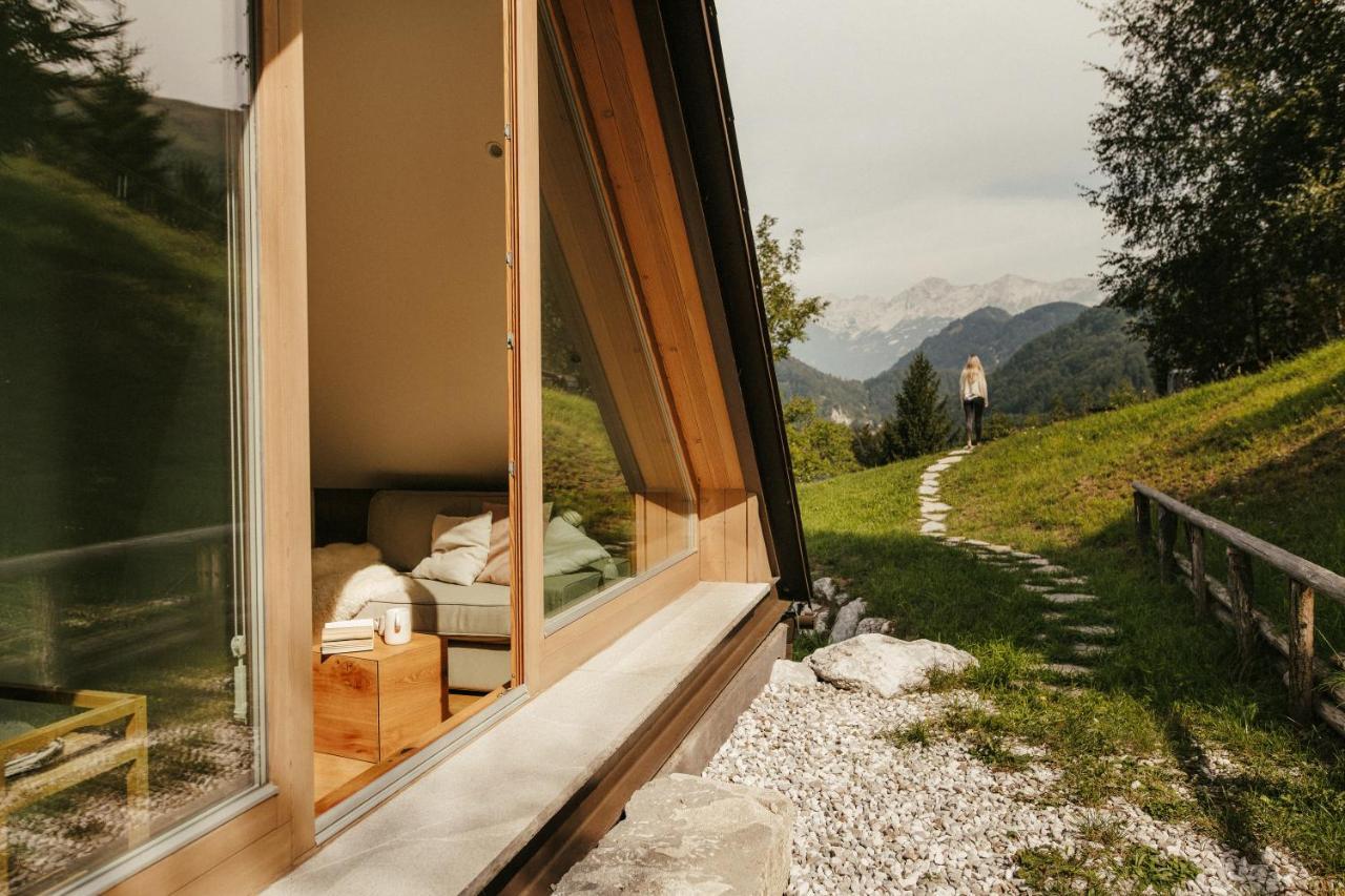 Eco Chalet Astramontana Tolmin Eksteriør bilde