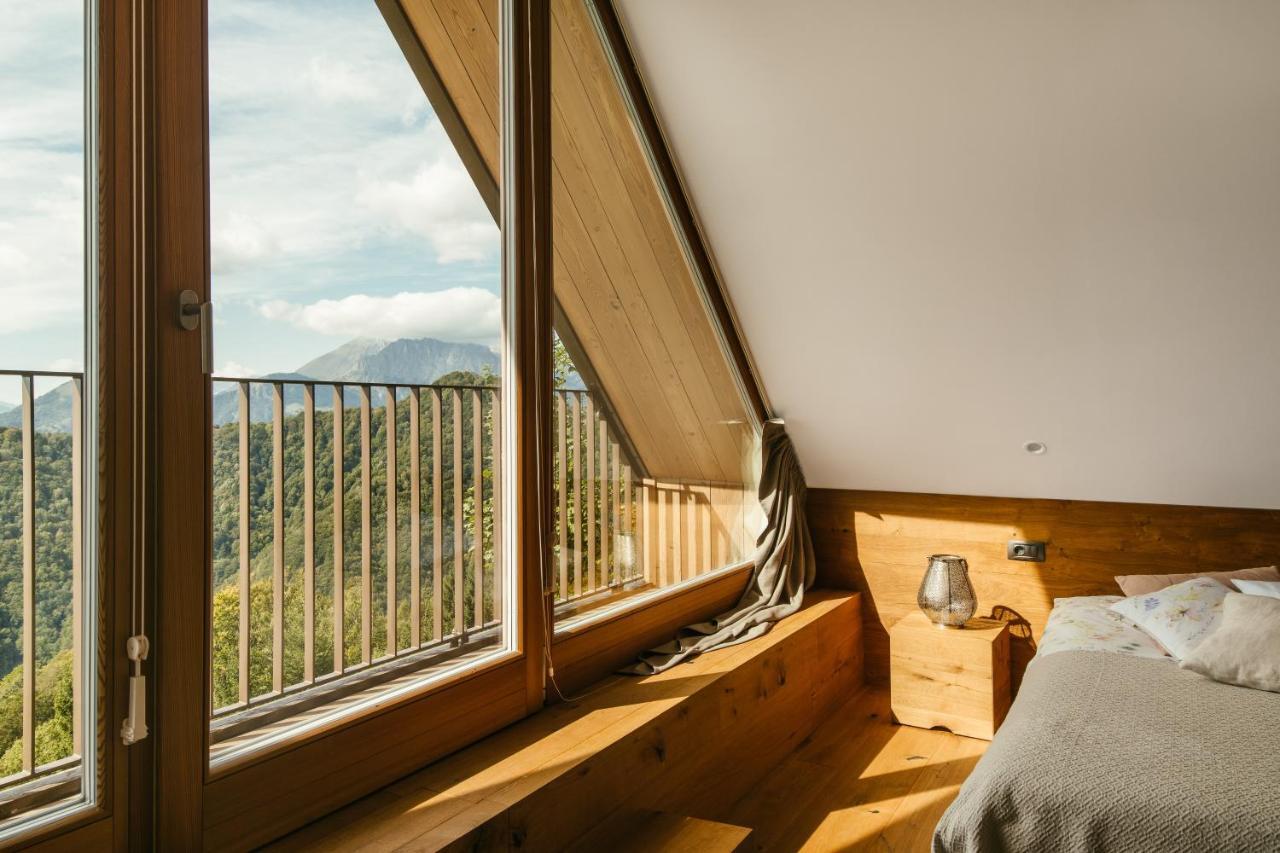 Eco Chalet Astramontana Tolmin Eksteriør bilde