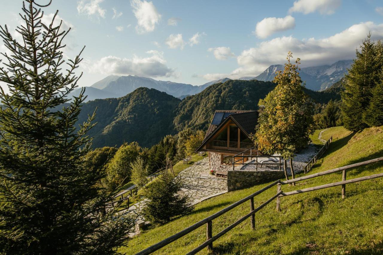 Eco Chalet Astramontana Tolmin Eksteriør bilde