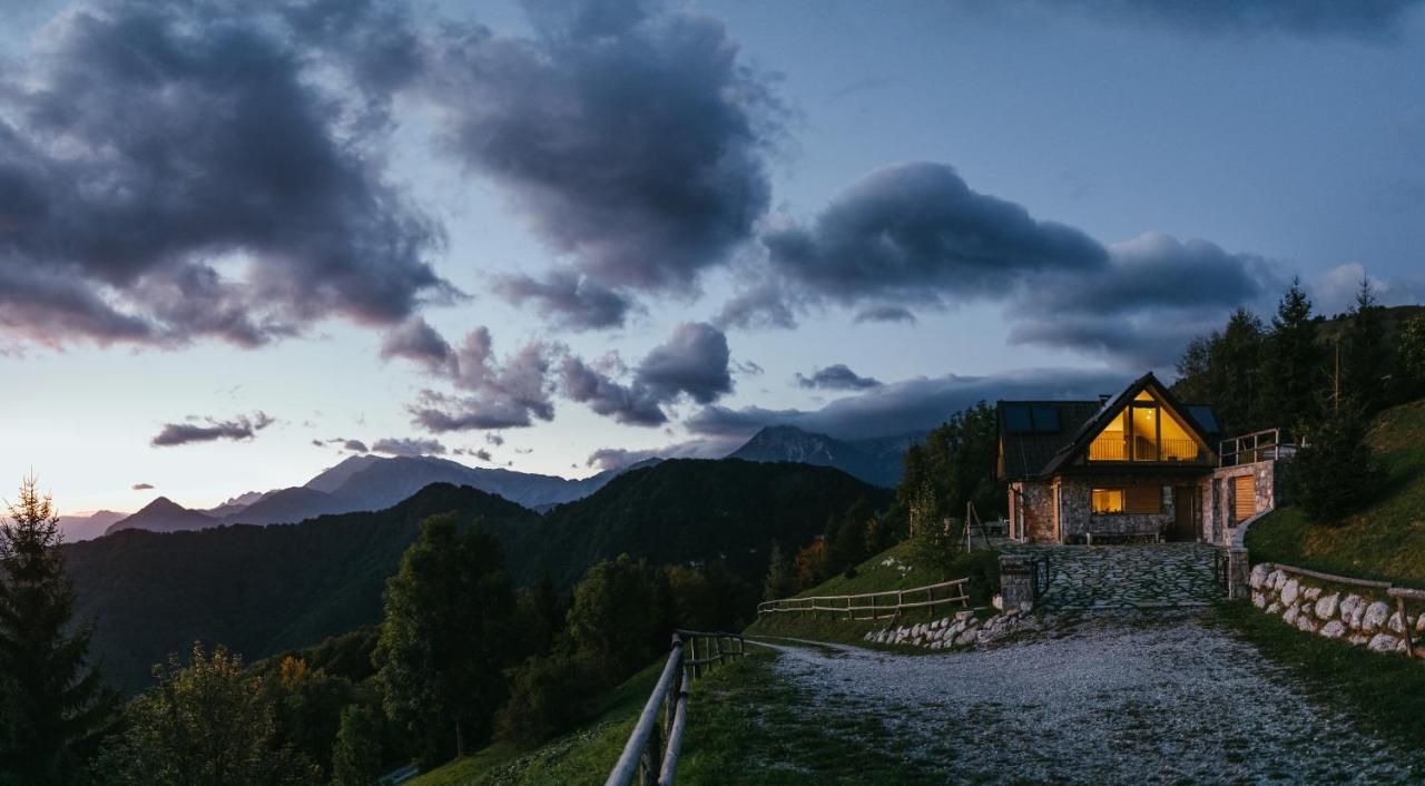 Eco Chalet Astramontana Tolmin Eksteriør bilde