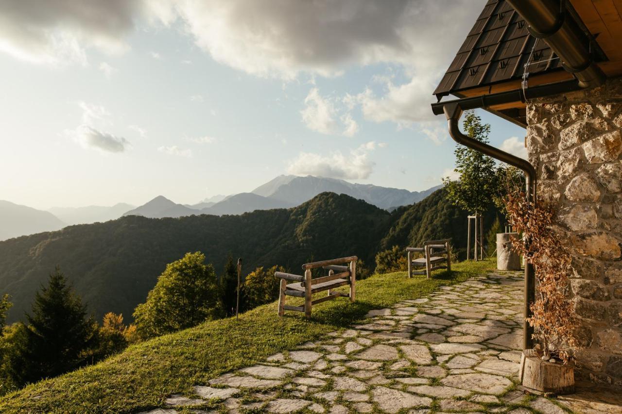 Eco Chalet Astramontana Tolmin Eksteriør bilde