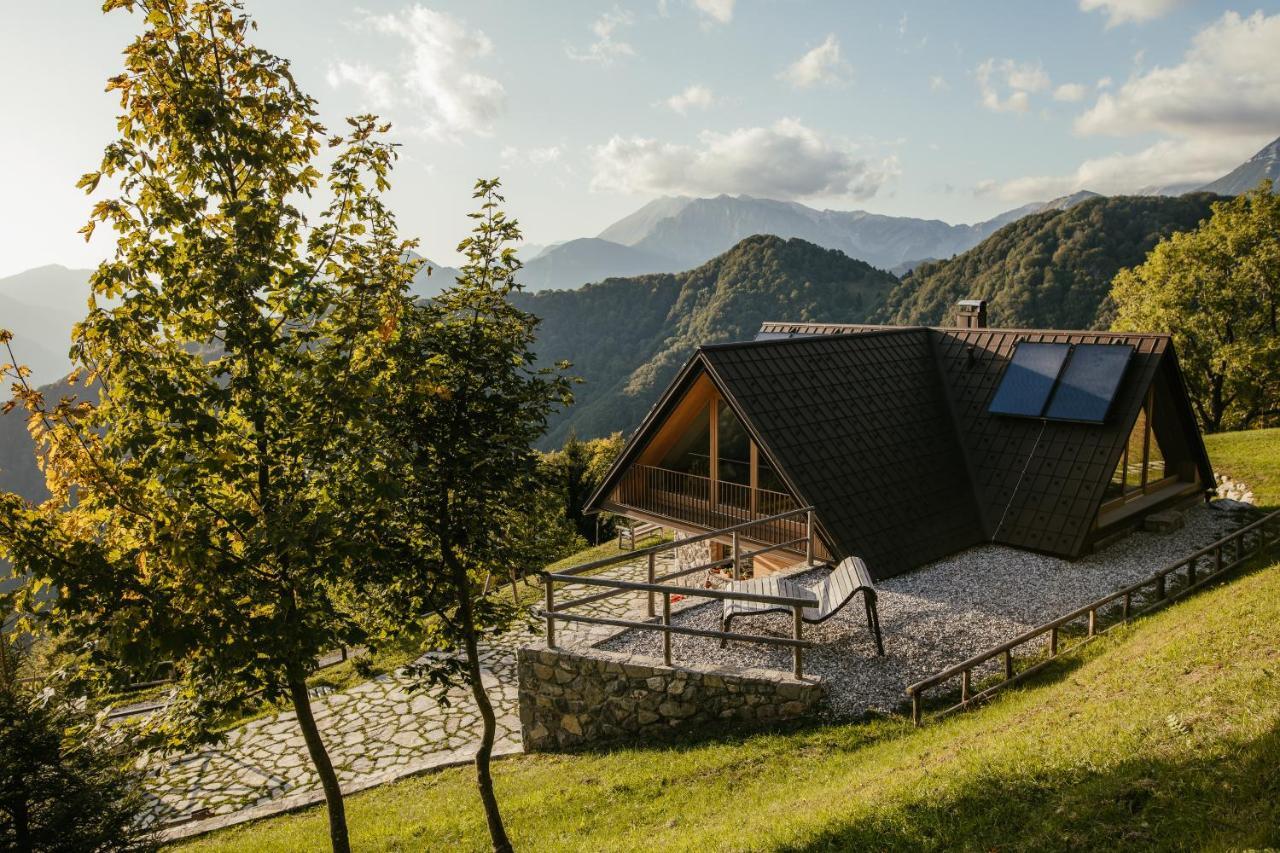Eco Chalet Astramontana Tolmin Eksteriør bilde