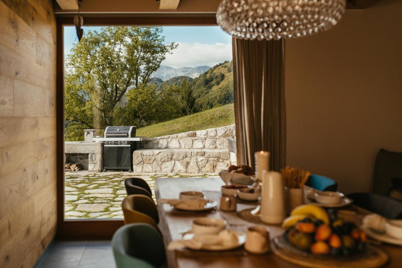 Eco Chalet Astramontana Tolmin Eksteriør bilde