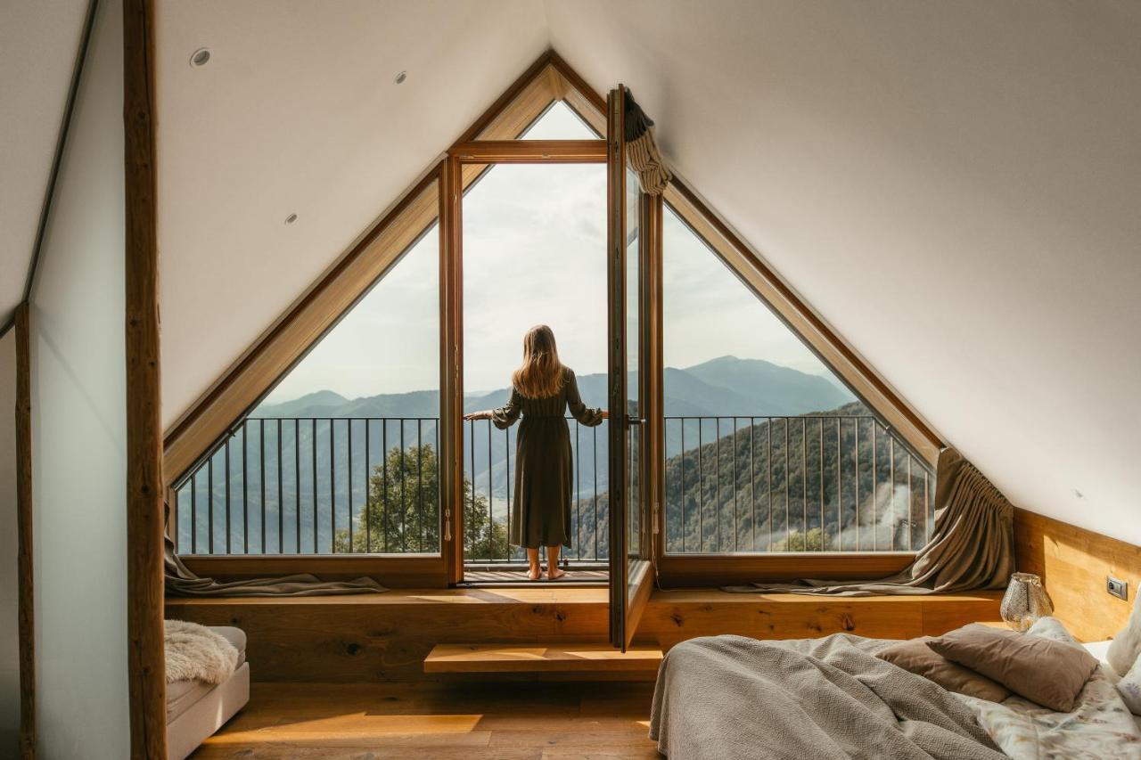Eco Chalet Astramontana Tolmin Eksteriør bilde